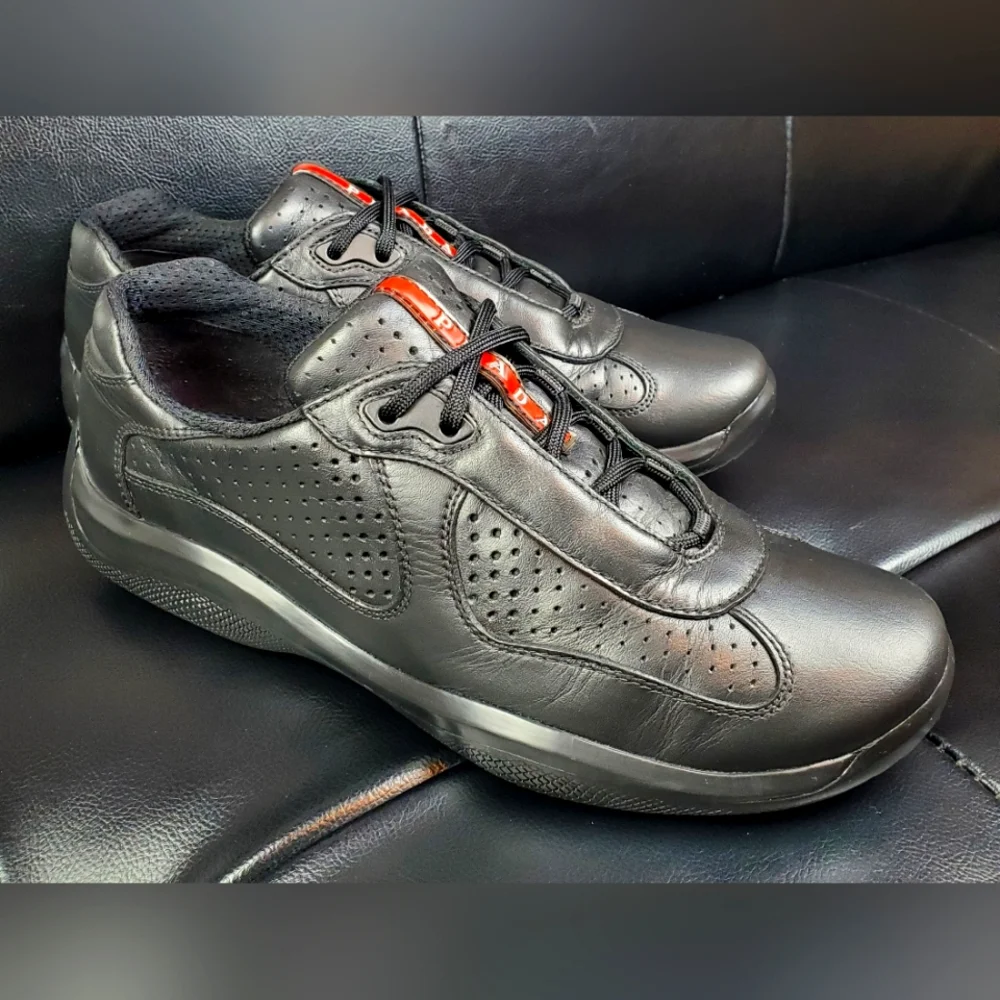 PRADA AMERICAS CUP TRIPLE BLACK ITALY ๐ฎ๐น - Picture 1 of 10